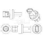 Prekidač pritiska, klima uređaj MAHLE ASE 13 000P IC-G0LN7L