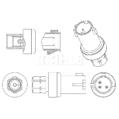 Prekidač pritiska, klima uređaj MAHLE ASE 6 000P IC-G0LN7E