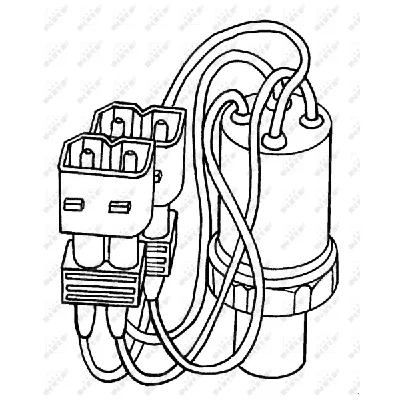 Prekidač pritiska, klima uređaj NRF NRF 38903 IC-B2C7E0