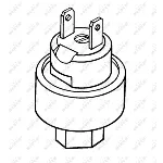 Prekidač pritiska, klima uređaj NRF NRF 38904 IC-B2C7E1