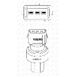 Prekidač pritiska, klima uređaj NRF NRF 38934 IC-B2C7FD