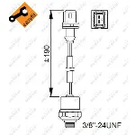 Prekidač pritiska, klima uređaj NRF NRF 38951 IC-D115B3