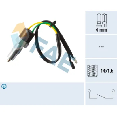 Prekidac, rikverc svjetlo FAE FAE40580 IC-ABB251