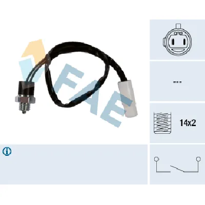 Prekidac, rikverc svjetlo FAE FAE40890 IC-BB938F