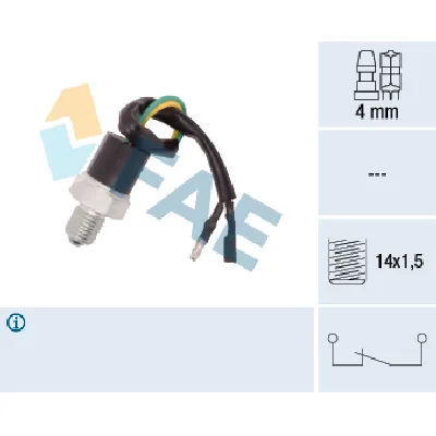 Prekidac, rikverc svjetlo FAE FAE41260 IC-DAB8D0