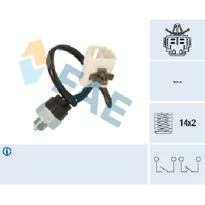 Prekidac, rikverc svjetlo FAE FAE41280 IC-ABB35B