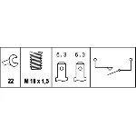 Prekidac, rikverc svjetlo HELLA 6ZF003 272-011 IC-B5170F