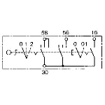Prekidac za paljenje/uključivanje BOSCH 0 342 106 012 IC-B2A27D