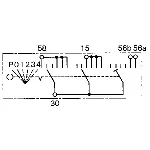 Prekidac za paljenje/uključivanje BOSCH 0 342 203 001 IC-534490