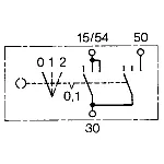 Prekidac za paljenje/uključivanje BOSCH 0 342 311 006 IC-D29102