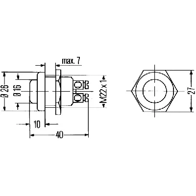 Prekidac za paljenje/uključivanje HELLA 6JF001 571-101 IC-B51506