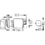 Prekidac za paljenje/uključivanje HELLA 6JK007 232-001 IC-B5150D
