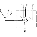 Prekidac za paljenje/uključivanje HELLA 6JK007 232-001 IC-B5150D