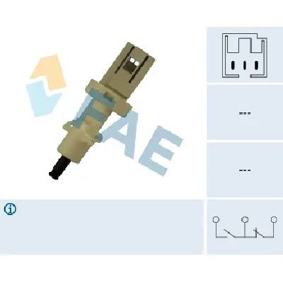 Prekidač za stop-svetlo FAE FAE24410 IC-ABB514