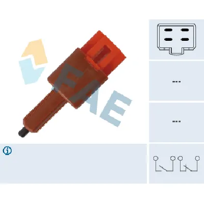 Prekidač za stop-svetlo FAE FAE24455 IC-DAB6F7