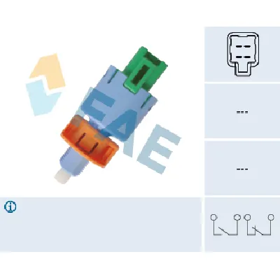Prekidač za stop-svetlo FAE FAE24693 IC-DAB6FF