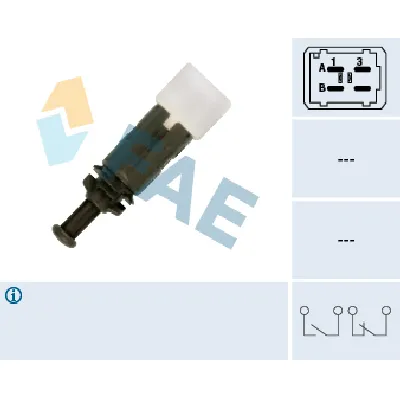 Prekidač za stop-svetlo FAE FAE24895 IC-ABB455