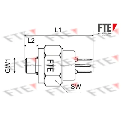 Prekidač za stop-svetlo FAG Hydraulics H00007 IC-C2462A