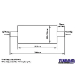 Prigušivač ispušnog sistma TURBOWORKS TW-TL-315 IC-E4B5C0