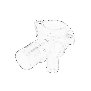 Prirubnica za rashladnu tečnost OE PEUGEOT 9801622180 IC-D6D464