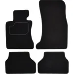 Prostirke od velura (4 komada crni) BMW 5 E60; E61 01.04-12.10 IC-C636BC
