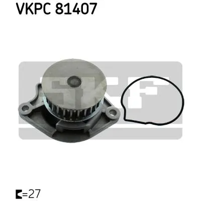 Pumpa vode SKF VKPC 81407 IC-9BDC66
