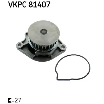 Pumpa vode SKF VKPC 81407 IC-9BDC66