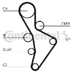 Pumpa za vodu + komplet zupčastog kaiša CONTI CT 1088 WP3 IC-D8EA4B