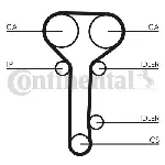 Pumpa za vodu + komplet zupčastog kaiša CONTI CT 978 WP2 IC-G0QBJ9