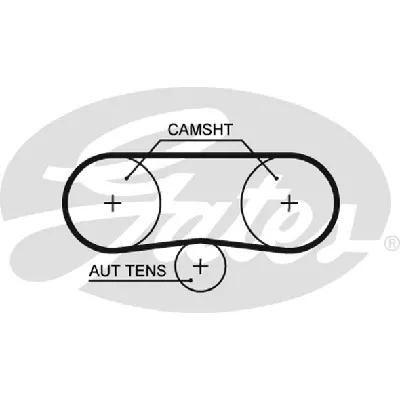 Pumpa za vodu + komplet zupčastog kaiša GATES GATKP15565XS-1 IC-E4D1F1
