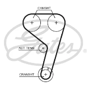 Pumpa za vodu + komplet zupčastog kaiša GATES GATKP1T359HOB IC-F8BA92