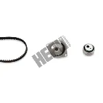 Pumpa za vodu + komplet zupčastog kaiša HEPU PK08121 IC-C6306A