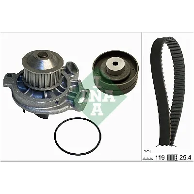 Pumpa za vodu + komplet zupčastog kaiša INA 530 0152 30 IC-D8C465