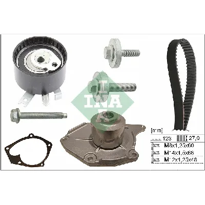 Pumpa za vodu + komplet zupčastog kaiša INA 530 0197 31 IC-C0EDA5