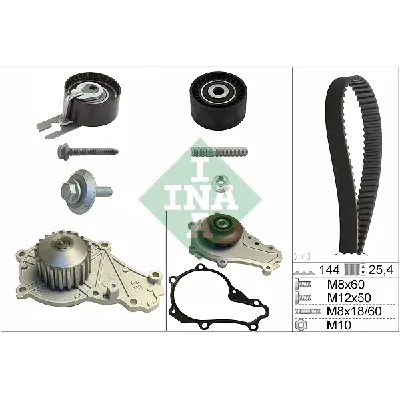 Pumpa za vodu + komplet zupčastog kaiša INA 530 0239 30 IC-C3B8EA