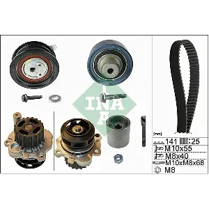 Pumpa za vodu + komplet zupčastog kaiša INA 530 0361 31 IC-E1CDE6