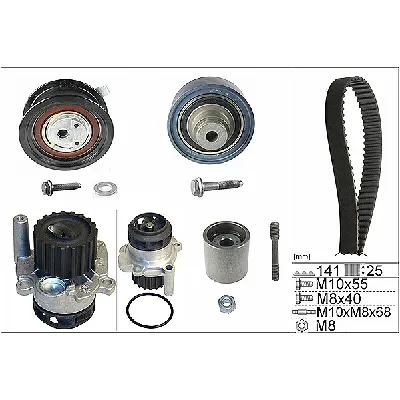 Pumpa za vodu + komplet zupčastog kaiša INA 530 0361 32 IC-DF11B0