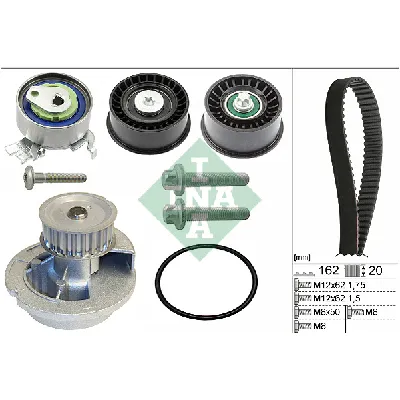 Pumpa za vodu + komplet zupčastog kaiša INA 530 0441 31 IC-BC45DD