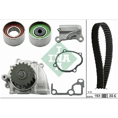 Pumpa za vodu + komplet zupčastog kaiša INA 530 0477 30 IC-D85083
