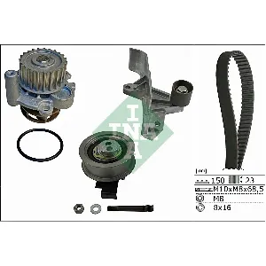 Pumpa za vodu + komplet zupčastog kaiša INA 530 0546 30 IC-D894E1