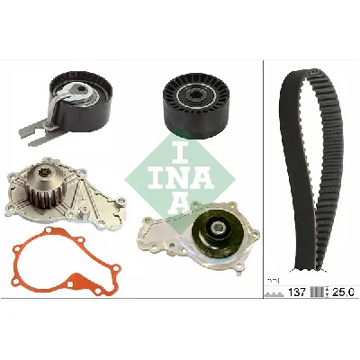 Pumpa za vodu + komplet zupčastog kaiša INA 530 0632 30 IC-D7B1F9