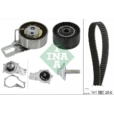 Pumpa za vodu + komplet zupčastog kaiša INA 530 0698 30 IC-E44D6A