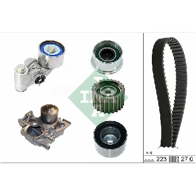 Pumpa za vodu + komplet zupčastog kaiša INA 530 0736 30 IC-G080O0