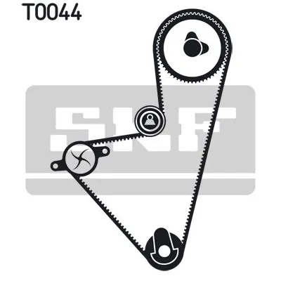Pumpa za vodu + komplet zupčastog kaiša SKF VKMC 03110-1 IC-C4881B