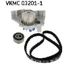 Pumpa za vodu + komplet zupčastog kaiša SKF VKMC 03201-1 IC-BC1B90