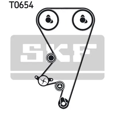 Pumpa za vodu + komplet zupčastog kaiša SKF VKMC 05202 IC-D75BD1