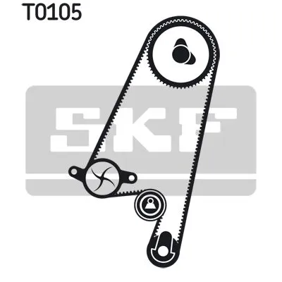 Pumpa za vodu + komplet zupčastog kaiša SKF VKMC 05402 IC-C48674