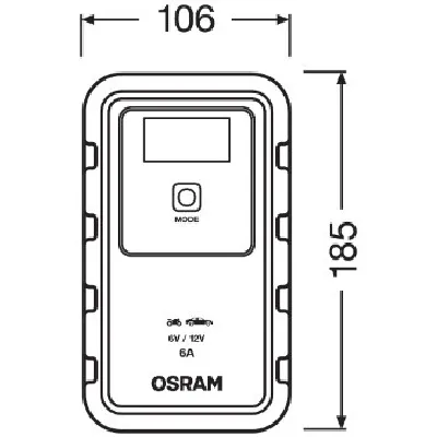 Punjač akumulatora OSRAM OSR OEBCS906 IC-G0Q2T3