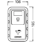 Punjač akumulatora OSRAM OSR OEBCS908 IC-G0Q2T4