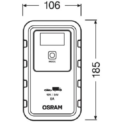 Punjač akumulatora OSRAM OSR OEBCS908 IC-G0Q2T4